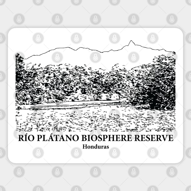 Río Plátano Biosphere Reserve - Honduras Magnet by Lakeric